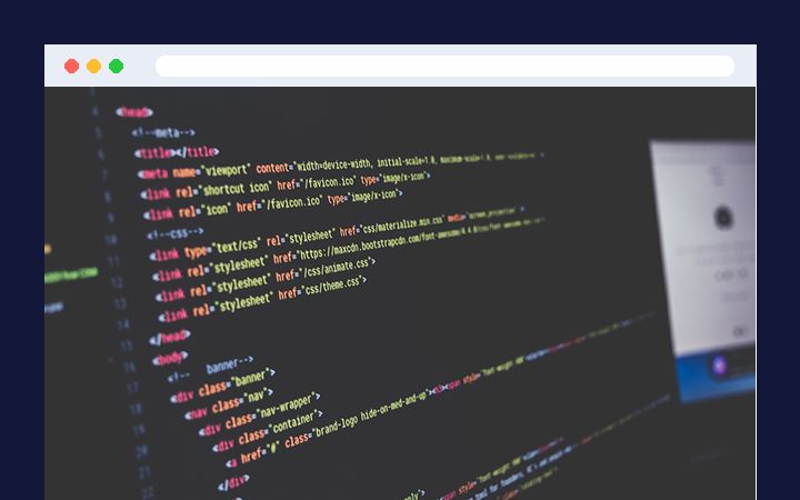 Web application code